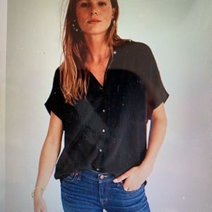 Madewell Central drapey shirt